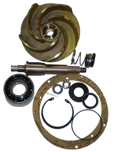 Pump Rebuild Kit for 6X5 6 Tooth Shaft With Impeller Model 44056981-KIT