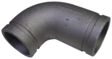 Grooved Elbow Cast Aluminum 3" Model 90020150000