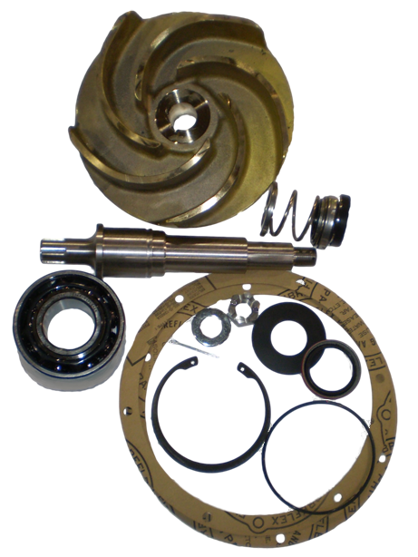 Pump Rebuild Kit for 6X5 and 4X4 14 Tooth Shaft With Impeller Model 44062214-KIT